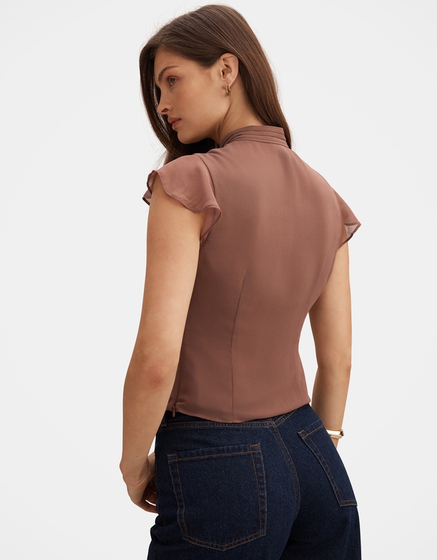 Forever New - Eden Keyhole Blouse