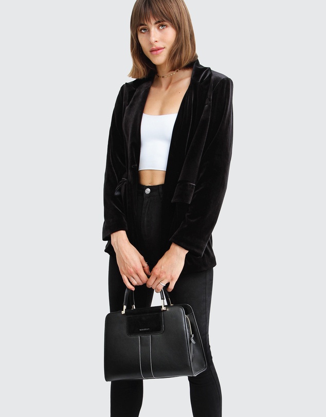 Belle & Bloom - Eternity Oversized Velvet Blazer