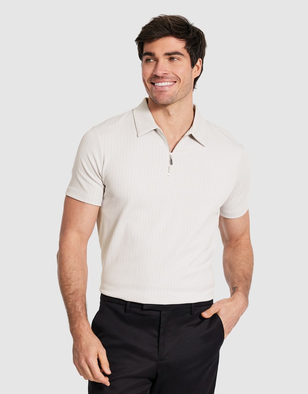 Tarocash - Dempsey Zip Polo