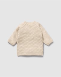 Wilson & Frenchy - Organic Knitted Bubble Kimono Cardigan - Babies