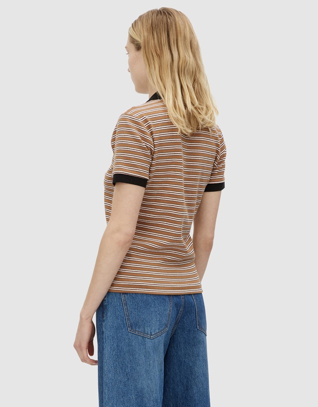 C&M CAMILLA AND MARC - Platinum Short Sleeve Polo