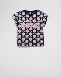 Country Road - Cotton Sequin Logo T-shirt
