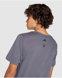 adidas Sportswear - Adidas Minecraft Training T-Shirt - Kids-Teens