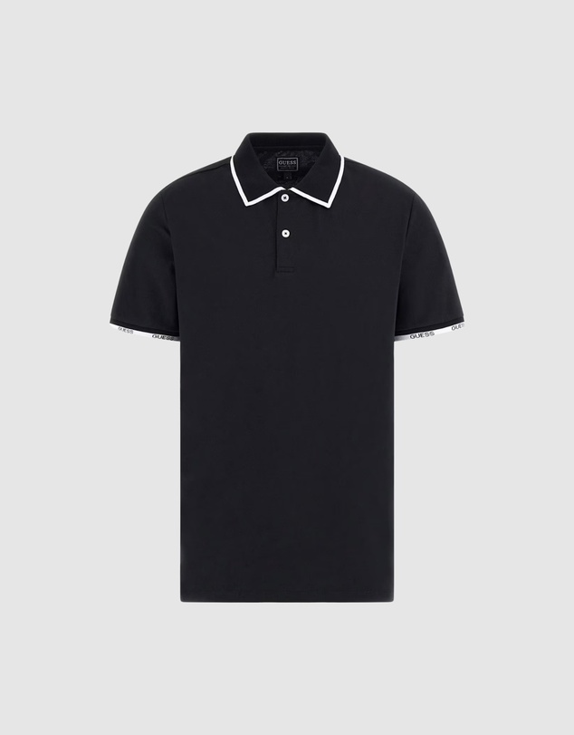 GUESS - Eco Paul Pique Tipping Polo Shirt