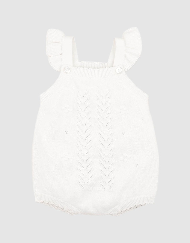 Bebe by Minihaha - Organic Cloud Bobble Knit Bodysuit - Babies