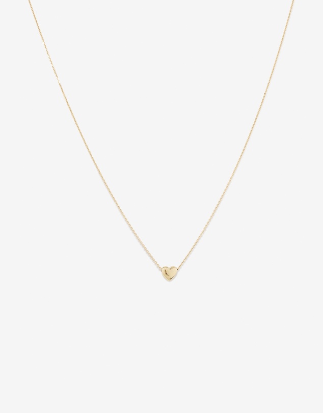Michael Hill - Heart Slider Necklace in 10kt Yellow Gold
