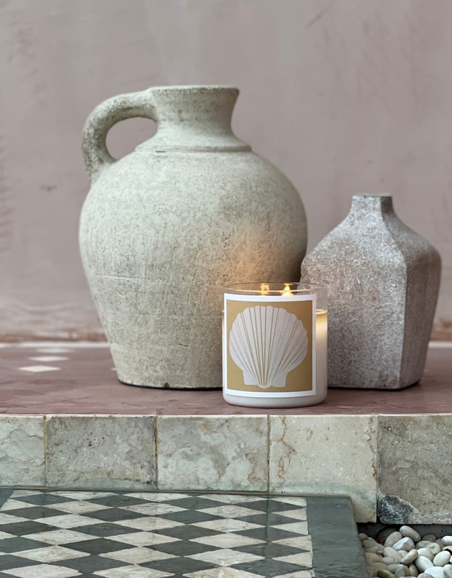 The Commonfolk Collective - Fan Shell Nude Candle