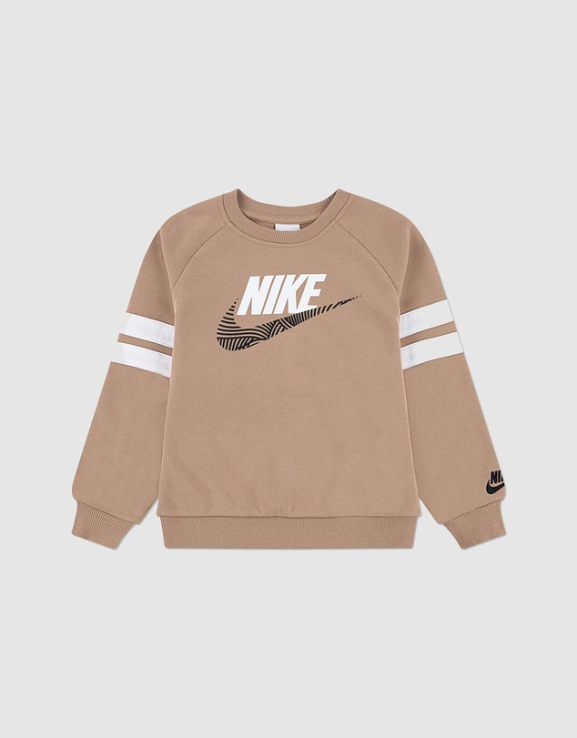 Nike - Nike Sportswear In The Zone French Terry Oversize Crew Sweat - Kids