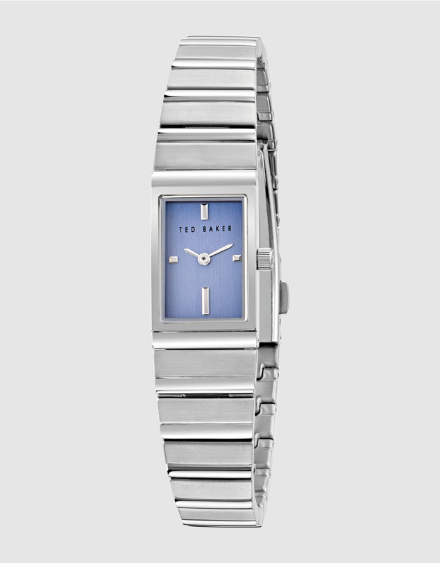 Ted Baker - Lileey Light Blue 27mm Silver-Tone Bracelet Watch