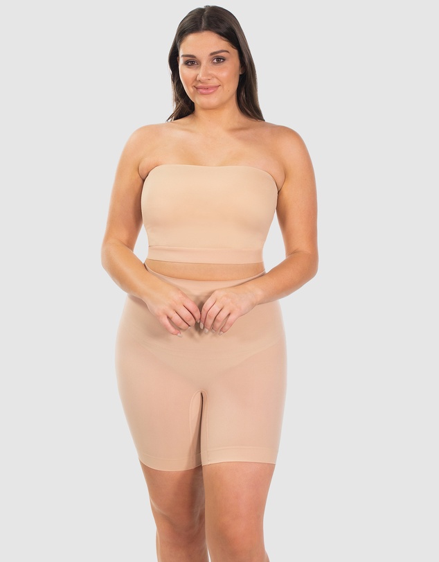 B Free Intimate Apparel - Minimising Compression Bandeau (A-B-C-D-DD-E-F) Cup