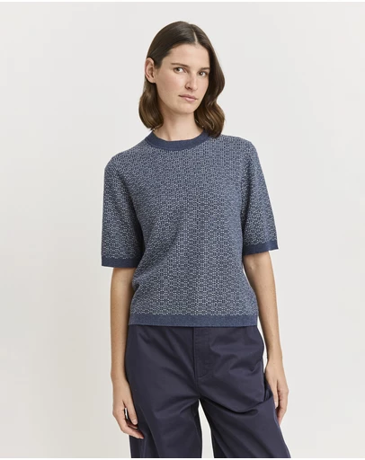Toorallie - Matrix Knit Top