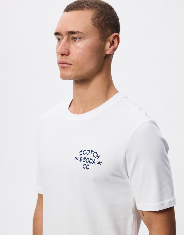 Scotch & Soda - Chest Artwork Regular-Fit T-Shirt