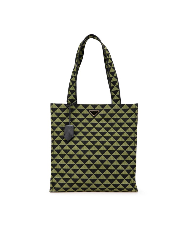 Pre-Loved by Azura Reborn - Pre-Loved Jacquard Triangolo Symbole Shopping Tote