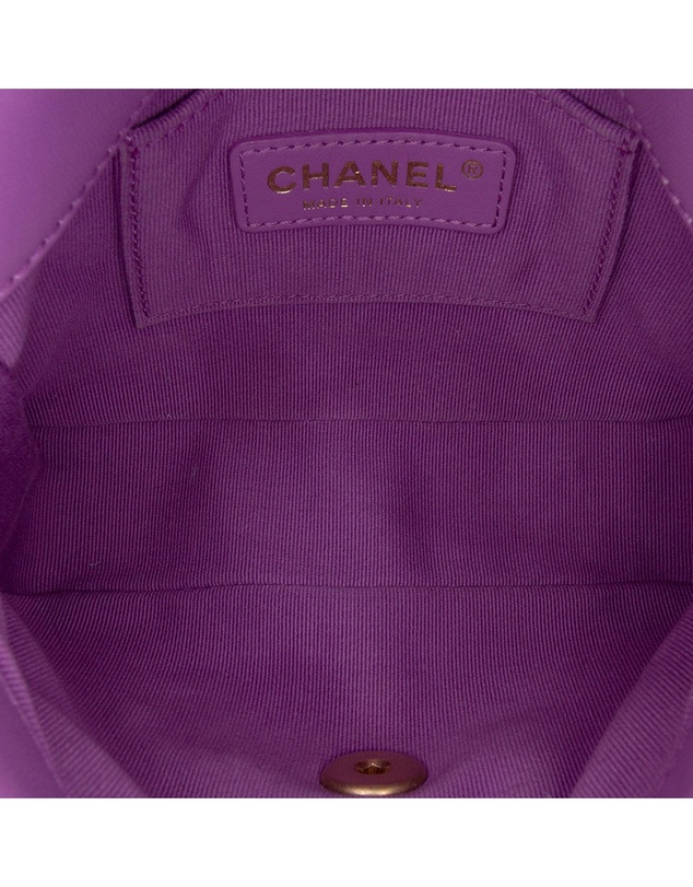 Pre-Loved by Azura Reborn - Pre-Loved chanel Lambskin Leather Quilted Crossbody