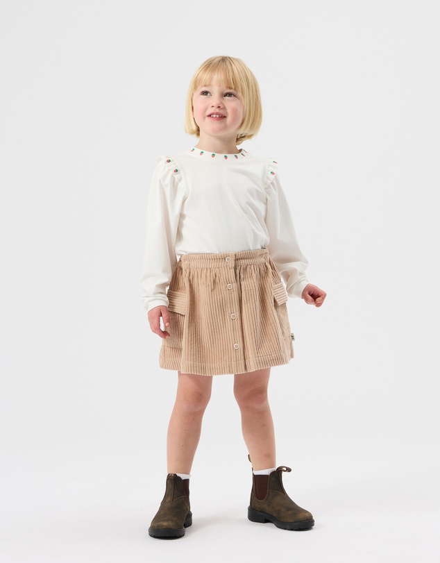 Goldie + Ace - Mini Strawberry LS Top