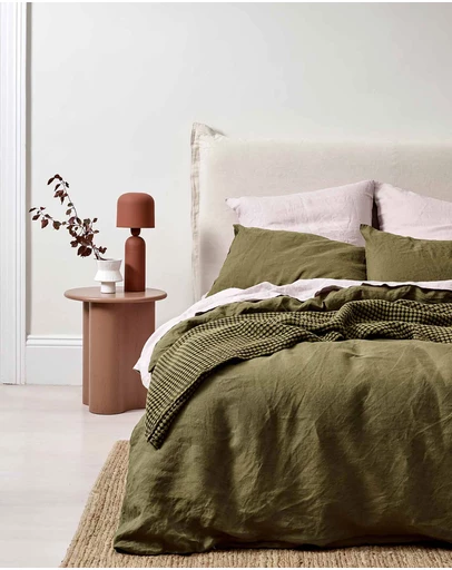 Aura Home - Emile Linen Quilt Cover