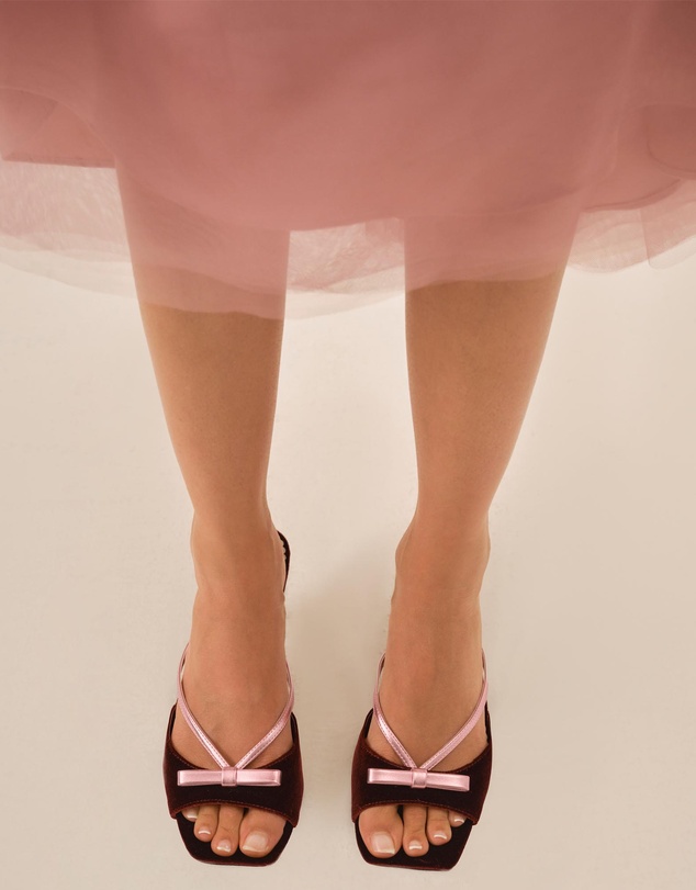For Love & Lemons - Grace Mule Heels