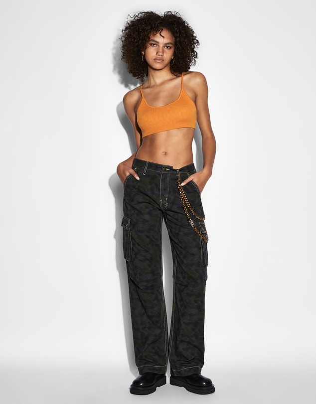 Ksubi - Knit Bralette Satsuma