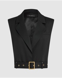 Karl Lagerfeld - DNA Studded Gilet