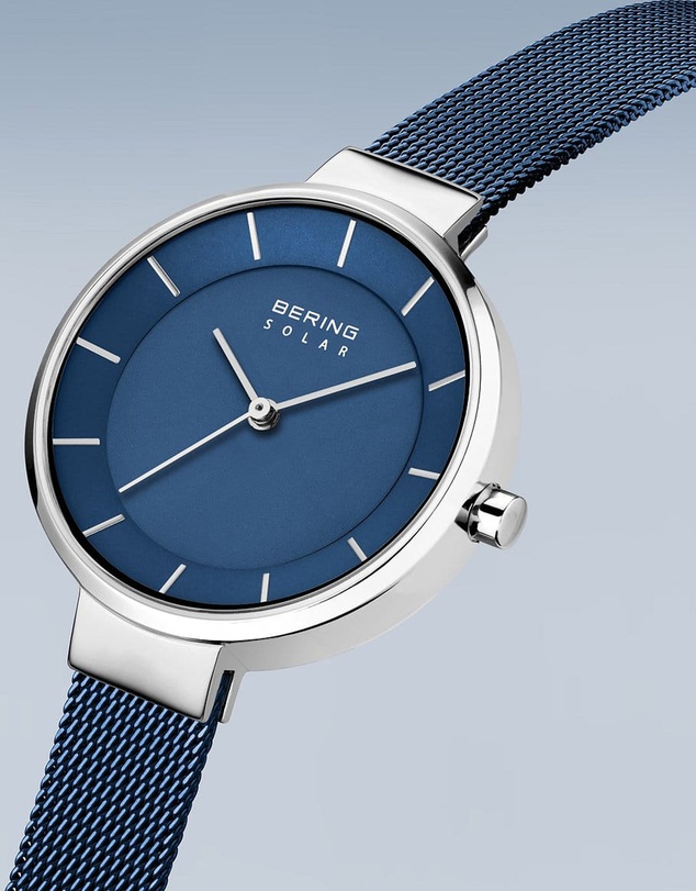Bering - Solar 31mm Blue Watch
