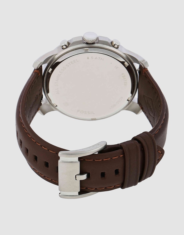 Fossil - Grant Brown Chronograph Watch