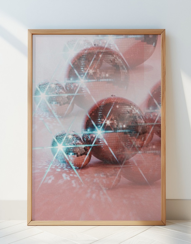 Olive et Oriel - Disco Mirage by Samantha Hearn Art Print