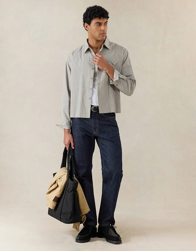 Percival - Hinsely Boxy Long Sleeve Shirt