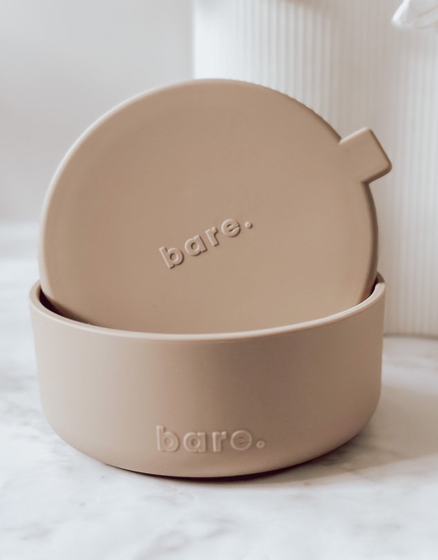 Bare The Label - Silicone Bowl and Lid