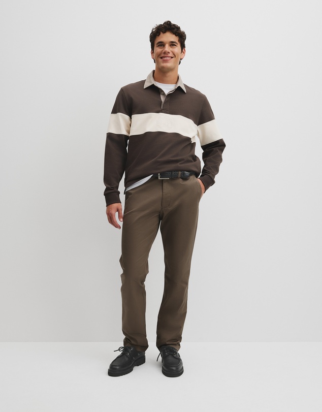 Country Road - Australian Cotton Panel Rugby Polo
