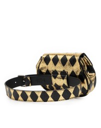 Pre-Loved by Azura Reborn - Pre-Loved Metallic Calfskin Belt Bag