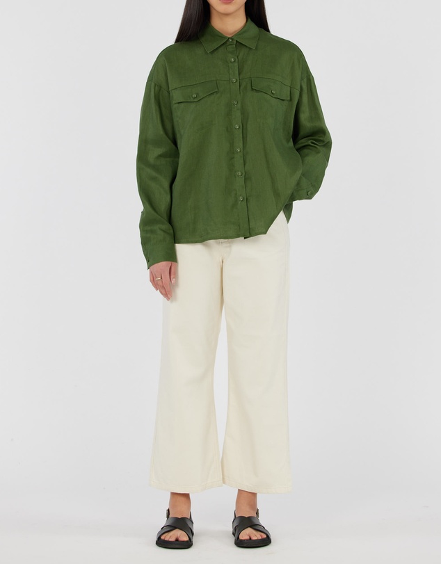 Amelius - Byron Linen Overshirt