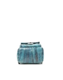 Pre-Loved by Azura Reborn - Pre-Loved Mini Sequins and Lambskin Waterfall Backpack
