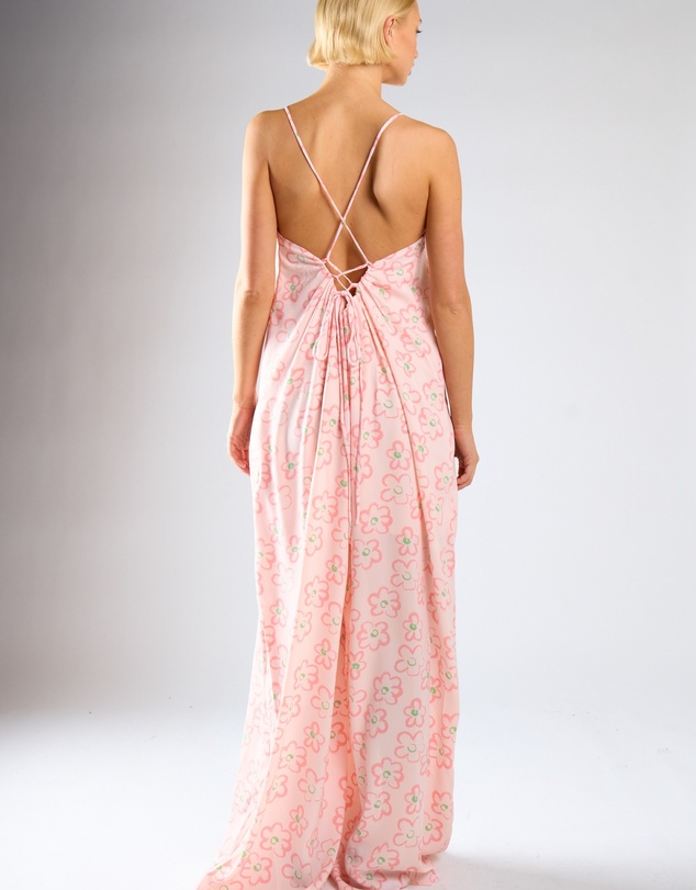 Glamorous - Loose-Fit Lace-Up Jumpsuit