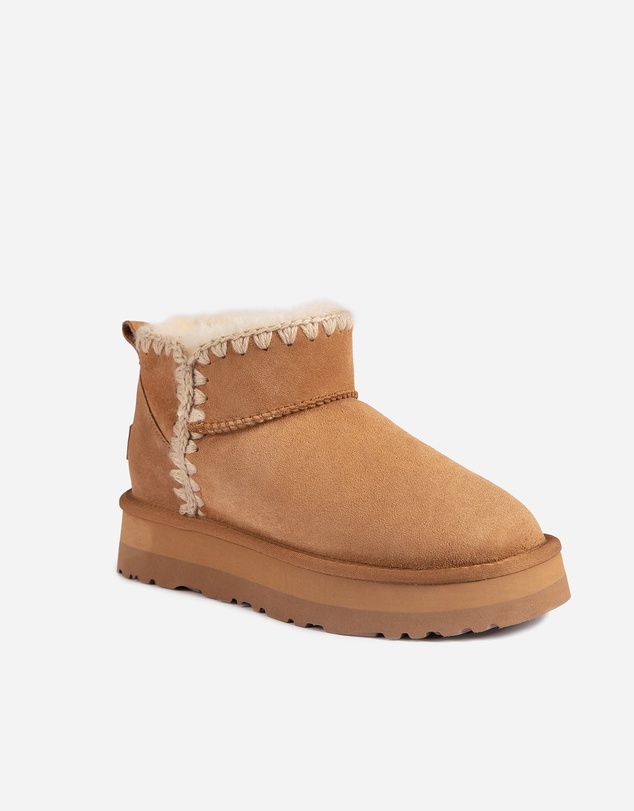 Ozwear Connection Uggs - Ugg Eskimo Platform Mini Boots