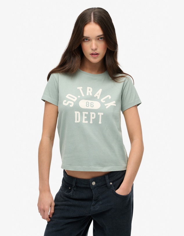 Superdry - Athletic Graphic Fitted Slim Fit Tee