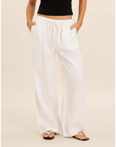 AERE - Marlow Linen Relaxed Pants