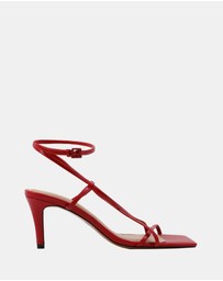 Edie Collective - Stella Multi Strap Heels 