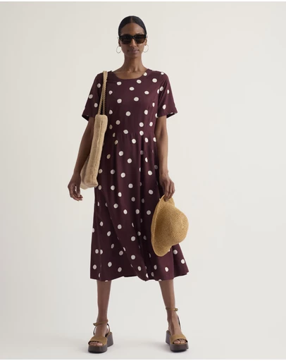 Seasalt - Tilly Short Sleeve Midi Dress
