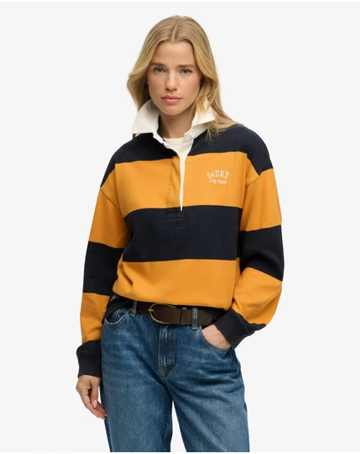 Superdry - Heritage Stripe Rugby Top