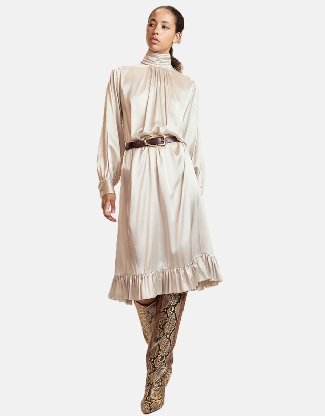 Cynthia Rowley - Monroe Silk Charmeuse Dress