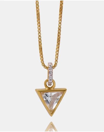 Rachel Jackson - Elements Water Sign Sky Blue Topaz Necklace