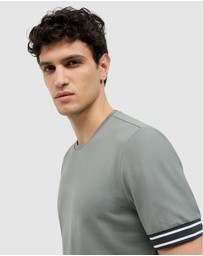 Politix - Curtis Travel Striped Pique Tee