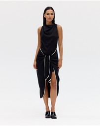 Third Form - Linger Tie Midi Dress