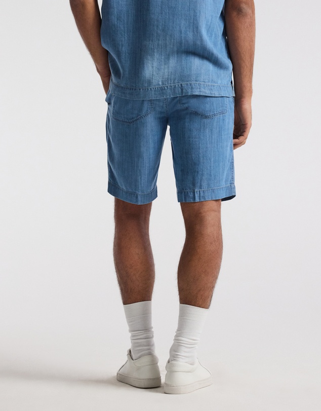 Calibre - Fluid Denim Shorts Blue