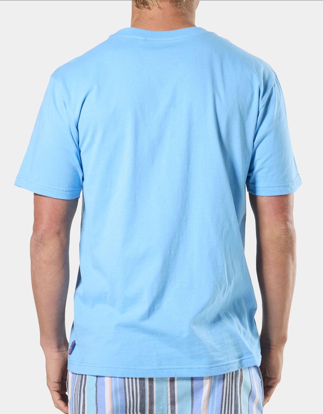 Mitch Dowd - Cotton Crew Neck Oversized Tee 2 Pack - Blue and Navy