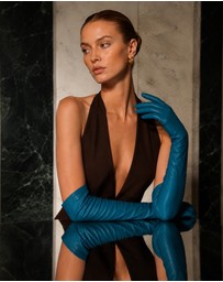 High Heel Jungle - Milana Opera-Length Leather Gloves