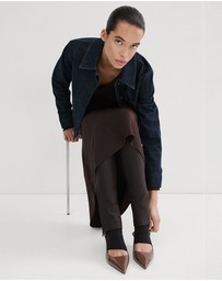 M.N.G - Kitten Heel Pointed Shoes