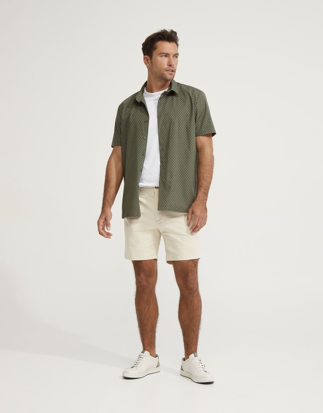 Oxford - Tom Cotton Stretch Shorts