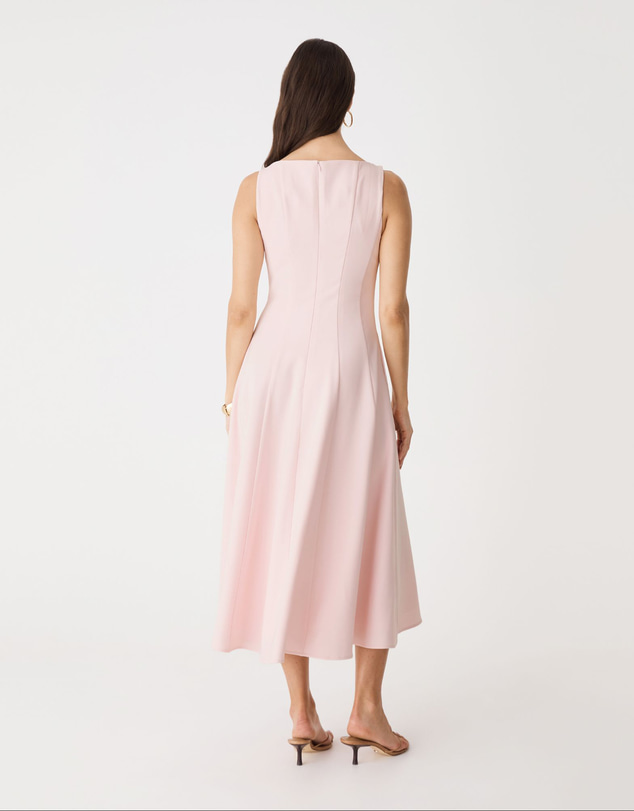Forcast - Sally Panel Midi Dress