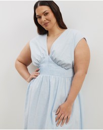 Atmos&Here Curvy - Zara Waisted Midi Dress